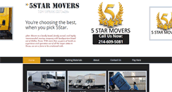 Desktop Screenshot of 5starmovers.org